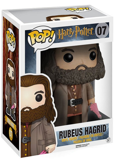 #07 Rubeus Hagrid (6″ Super Sized Pop) Funko Pop! Vinyl in box