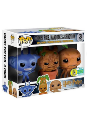 Cornish Pixie, Mandrake & Grindylow Multipack Funko Pop! Vinyl