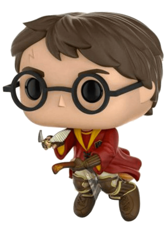 Funko Pop! Harry Potter Quidditch - Harry Sur Nimbus 2000 - Figurine Vinyle 9,5 Cm - Collection Officielle - Cadeau Fans