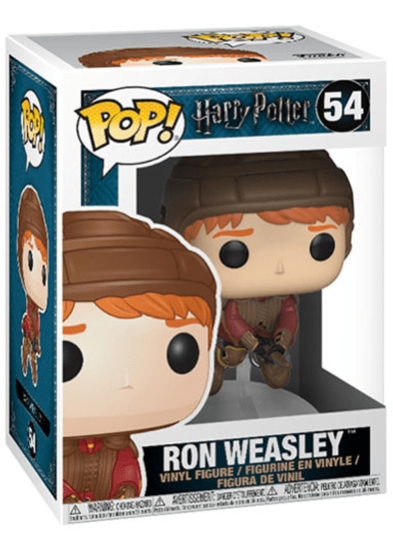 #54 Ron Weasley (Quidditch Broom) | Harry Potter Funko Pop! Vinyl in box