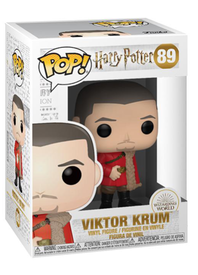#89 Viktor Krum (Yule Bal) | Harry Potter Funko Pop! Vinyl in box