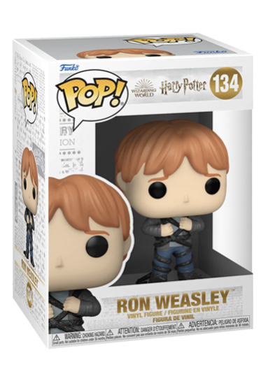 #134 Ron Weasley (With Devil’s Snare) Funko Pop! Vinyl in box