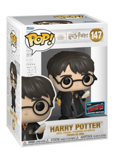 #147 Harry Potter (With Gryffindor Sword and Basilisk Fang) | Harry Potter Funko Pop! Vinyl in box