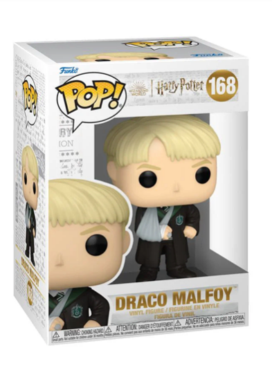 #168 Draco Malfoy (With Broken Arm) Funko Pop! Vinyl in box