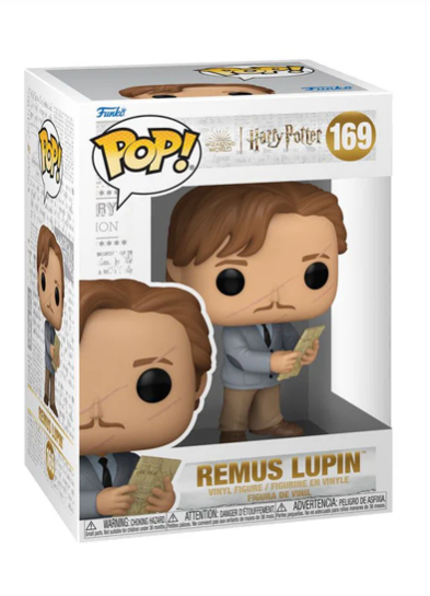 #169 Remus Lupin (With Marauder’s Map) Funko Pop! Vinyl in box