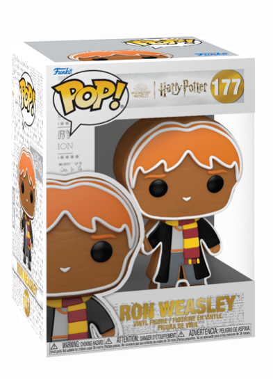 #177 Ron Weasley (Gingerbread) Funko Pop! Vinyl in box