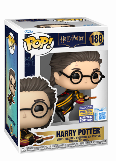 #188 Harry Potter (Quidditch) Funko Pop! Vinyl in box