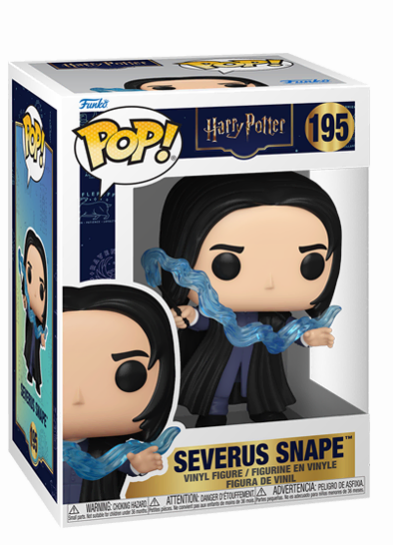 #195 Severus Snape (With Patronus) Funko Pop! Vinyl in box