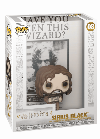 #08 Sirius Black (Azkaban) Pop! Covers Funko Pop! Vinyl in box