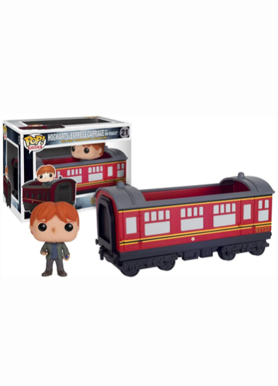 #21 Ron Weasley (With Hogwarts Express Carriage) Pop! Rides Funko Pop! Vinyl in box