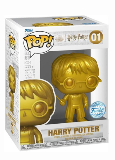 #01 Harry Potter (Gold) Funko Pop! Vinyl in box