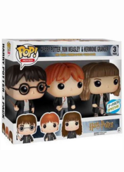 Harry Potter, Ron Weasley & Hermione Granger Multipack Funko Pop! Vinyl