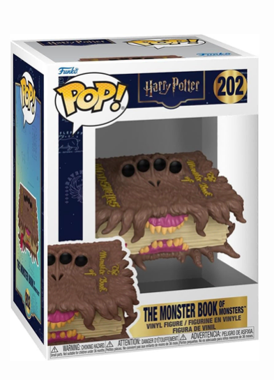 #202 The Monster Book of Monsters Funko Pop! Vinyl in box