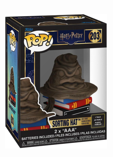 #203 Sorting Hat Funko Pop! Vinyl in box