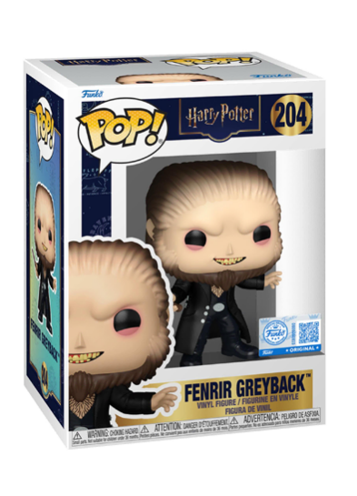 #204 Fenrir Greyback Funko Pop! Vinyl in box