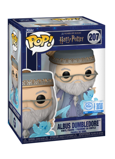 #207 Albus Dumbledore (With Patronus) Funko Pop! Vinyl in box