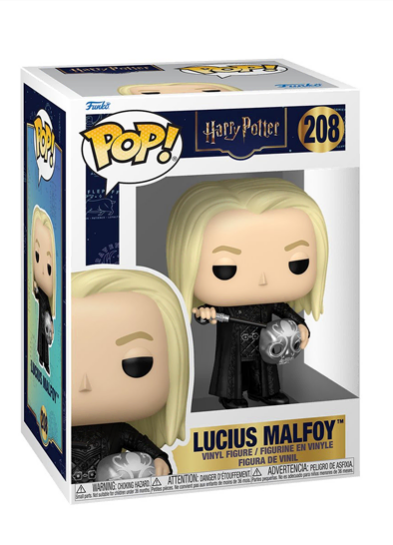 #208 Lucius Malfoy (Death Eater Mask) Funko Pop! Vinyl in box