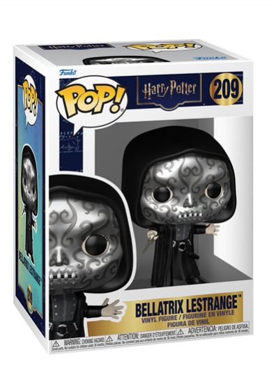 #209 Bellatrix Lestrange (Death Eater Mask) Funko Pop! Vinyl in box
