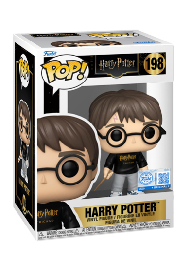 #198 Harry Potter (Chicago Sweater) Funko Pop! Vinyl in box