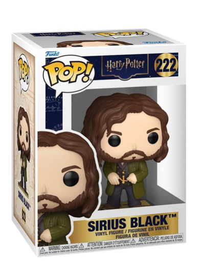 #222 Sirius Black (Marauder’s Map) Funko Pop! Vinyl in box