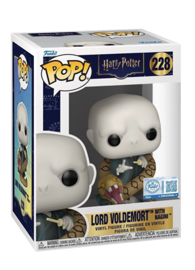 #228 Lord Voldemort (With Nagini) Funko Pop! Vinyl in box